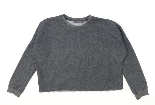 Womens UK Size 2XS Marks and Spencer Grey Basic T-Shirt