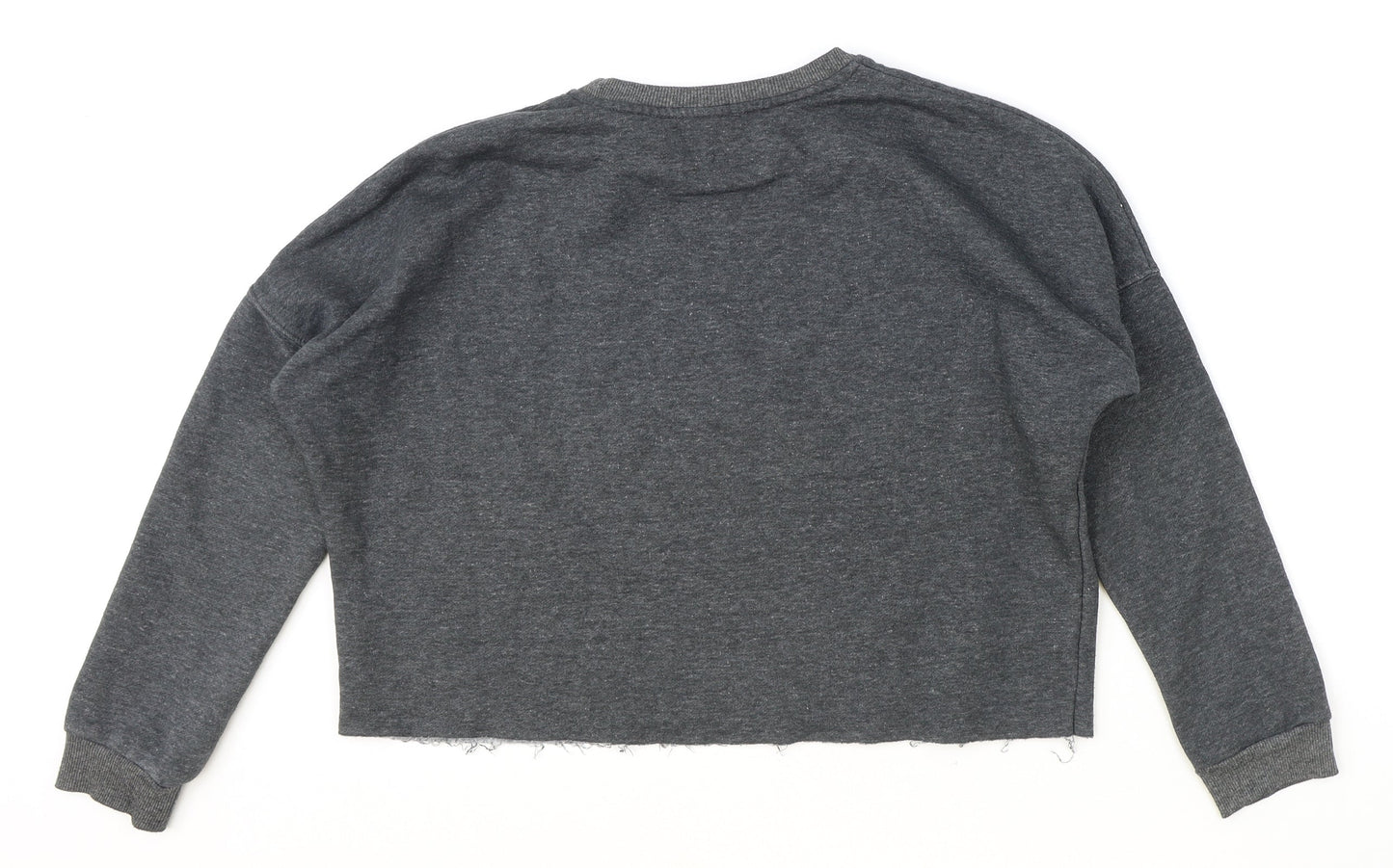 Womens UK Size 2XS Marks and Spencer Grey Basic T-Shirt