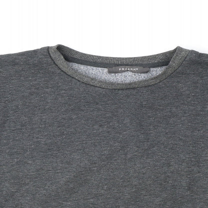Womens UK Size 2XS Marks and Spencer Grey Basic T-Shirt