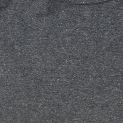 Womens UK Size 2XS Marks and Spencer Grey Basic T-Shirt