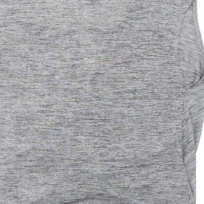 Womens UK Size 12 New Look Grey Basic Blouse