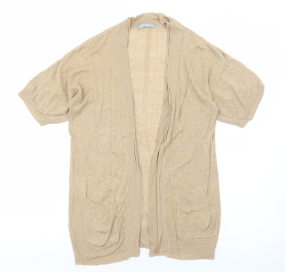 Womens UK Size 14 Marks and Spencer Brown Cardigan Jumper