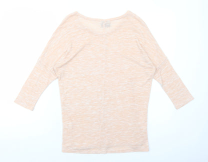 Womens UK Size XS VERO MODA Pink Basic T-Shirt