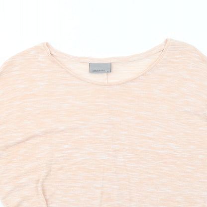 Womens UK Size XS VERO MODA Pink Basic T-Shirt