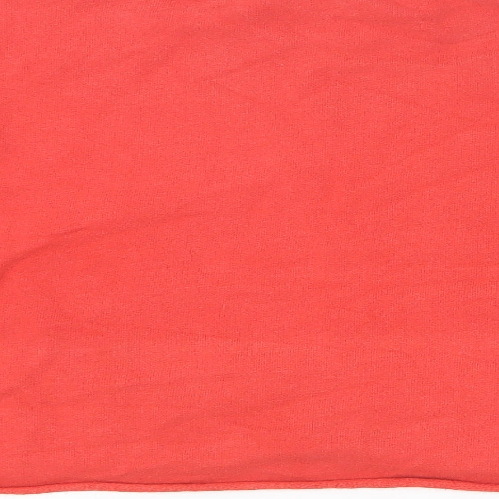 Miss Selfridge Womens Red Cotton Pullover Sweatshirt Size 16 Pullover