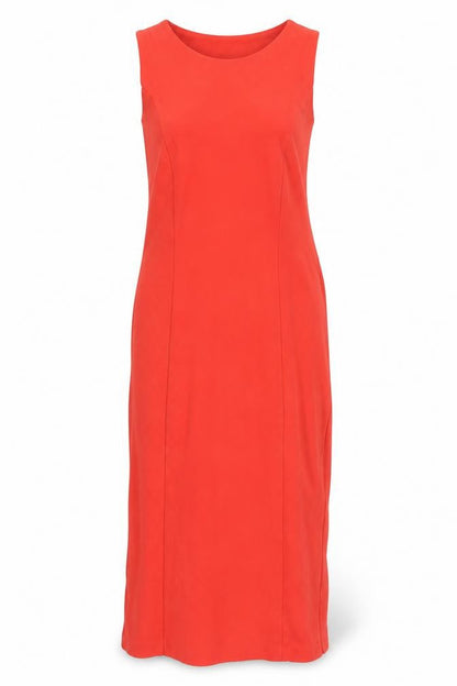 ASOS Womens Red Viscose A-Line Size 10 Round Neck Pullover