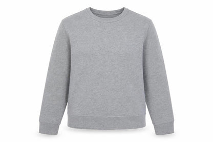 Amazon Womens Grey Cotton Pullover Sweatshirt Size M Pullover