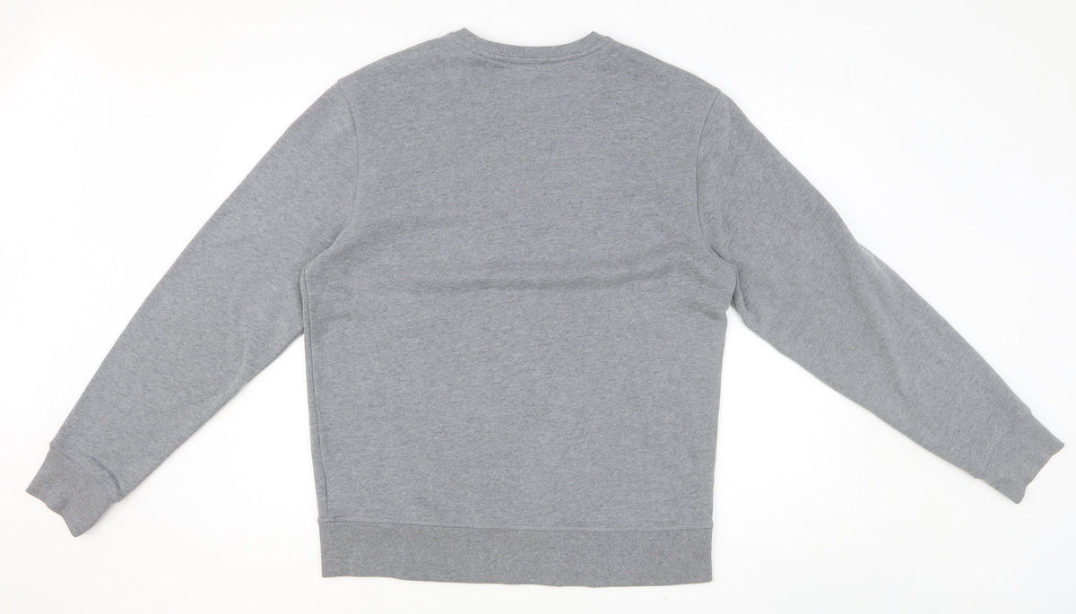 Amazon Womens Grey Cotton Pullover Sweatshirt Size M Pullover