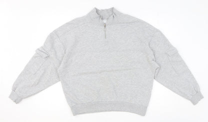 Womens UK Size M NEXT Grey Pullover Sweatshirt