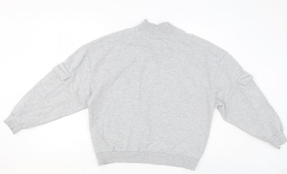 Womens UK Size M NEXT Grey Pullover Sweatshirt