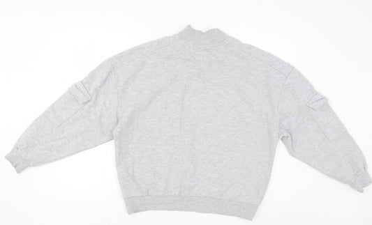 Womens UK Size M NEXT Grey Pullover Sweatshirt