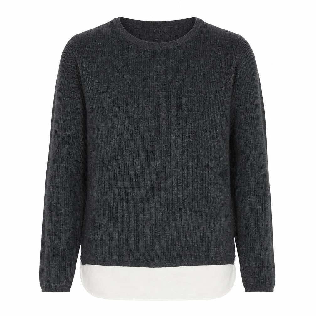 Womens UK Size 8 Dorothy Perkins Grey Pullover Jumper