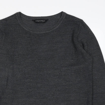 Womens UK Size 8 Dorothy Perkins Grey Pullover Jumper