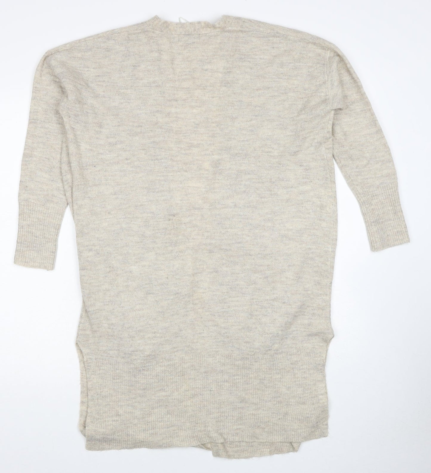 Womens UK Size S New Look Beige Cardigan Jumper