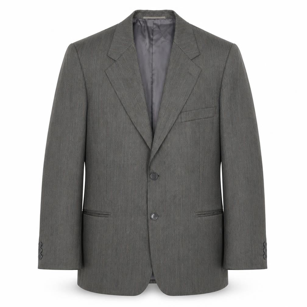 Mens UK Size 42 Brook Taverner Regular Grey Suit Jacket