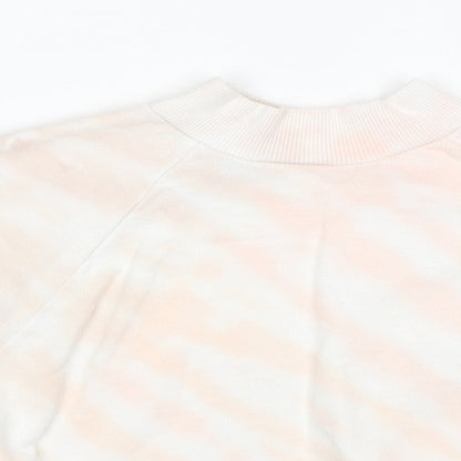 NEXT Girls Multicoloured Cotton Pullover Sweatshirt Size 8 Years Drawstring