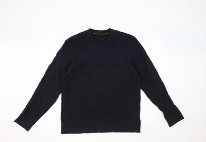 Mens UK Size M Marks and Spencer Blue Pullover Sweatshirt