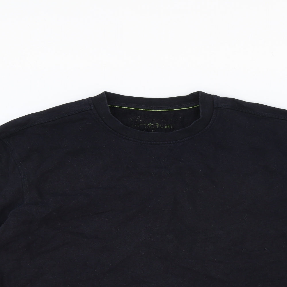 Mens UK Size M Marks and Spencer Blue Pullover Sweatshirt