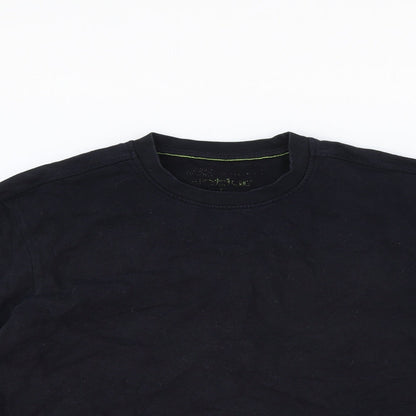 Mens UK Size M Marks and Spencer Blue Pullover Sweatshirt