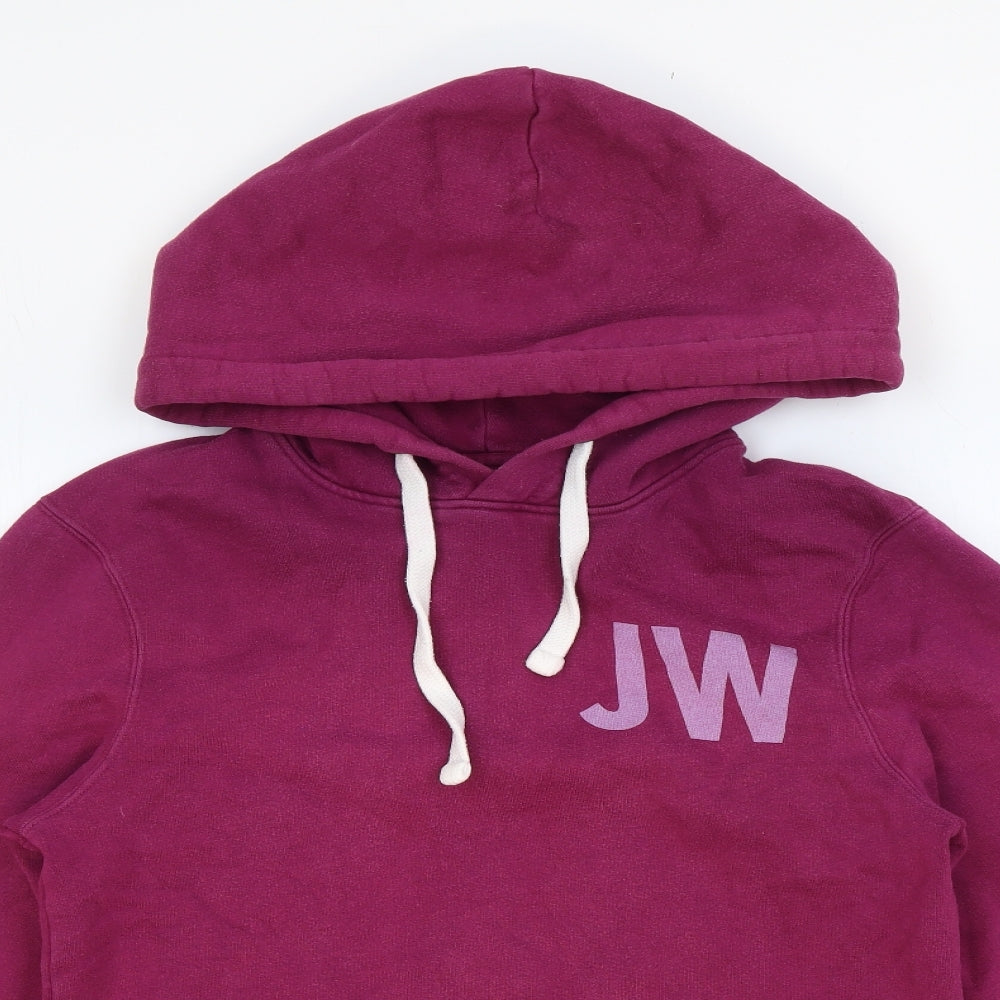 Womens UK Size XS Jack Wills Purple Pullover Hoodie