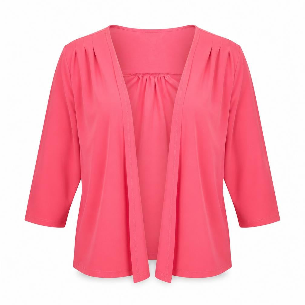 Womens UK Size 16 Nightingales Pink Cardigan Jumper