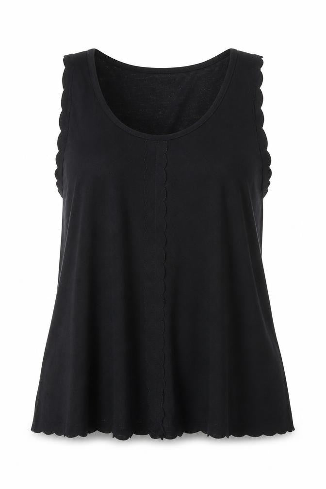 Womens UK Size 14 Wallis Black Basic Tank
