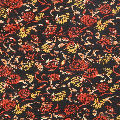 EWM Womens Black Geometric 100% Cotton Basic T-Shirt Size 14 Round Neck