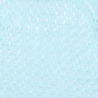 Primark Womens Blue Geometric Polyester Basic T-Shirt Size 10 Round Neck