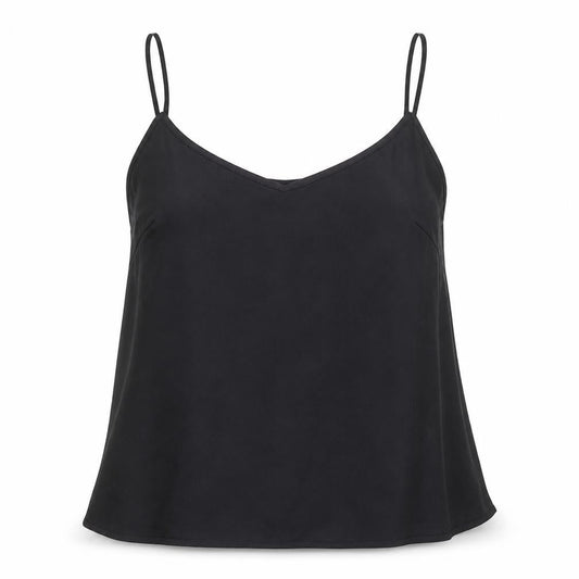 Womens UK Size 14 F&F Black Camisole Tank