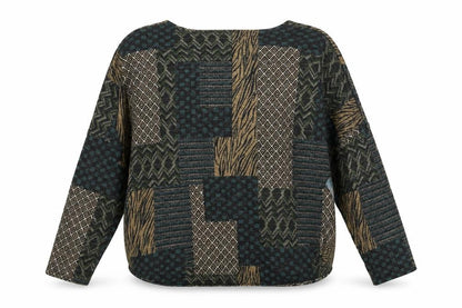 Womens UK Size L Preworn Green Pullover Jumper
