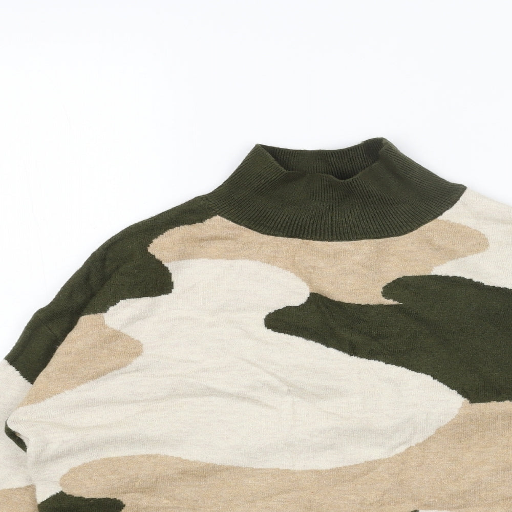Womens UK Size S Marks and Spencer Beige Pullover Jumper