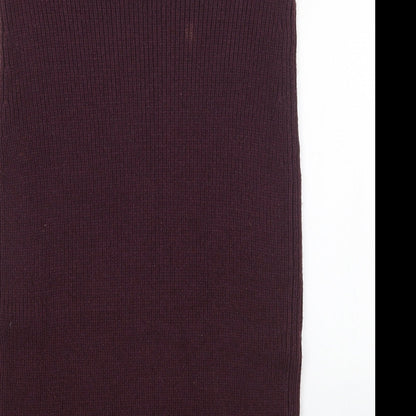 NEXT Womens Purple Acrylic Straight & Pencil Skirt Size 10