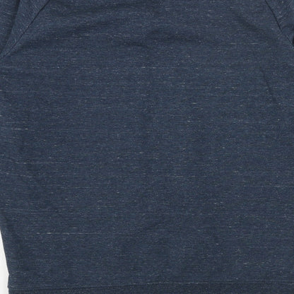 Preworn Womens Blue Cotton Pullover Sweatshirt Size M Pullover