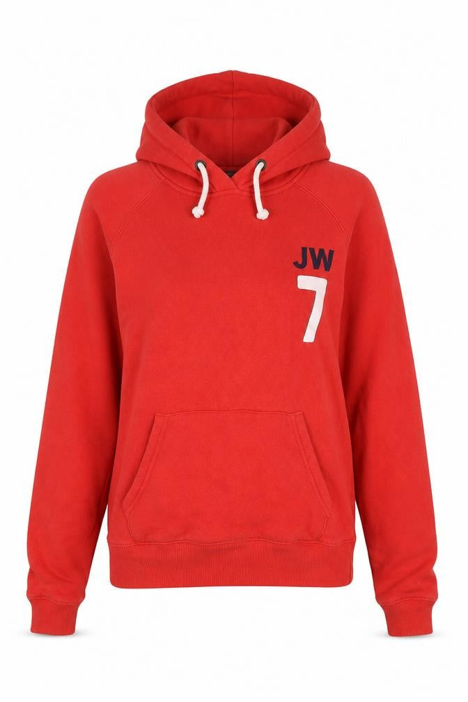 Womens UK Size 8 Jack Wills Red Pullover Hoodie