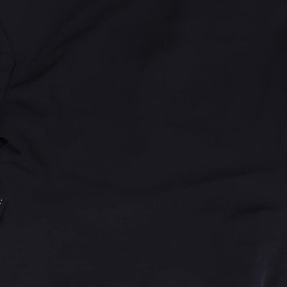 Cleo Womens Black Polyester Jacket Blazer Size 10