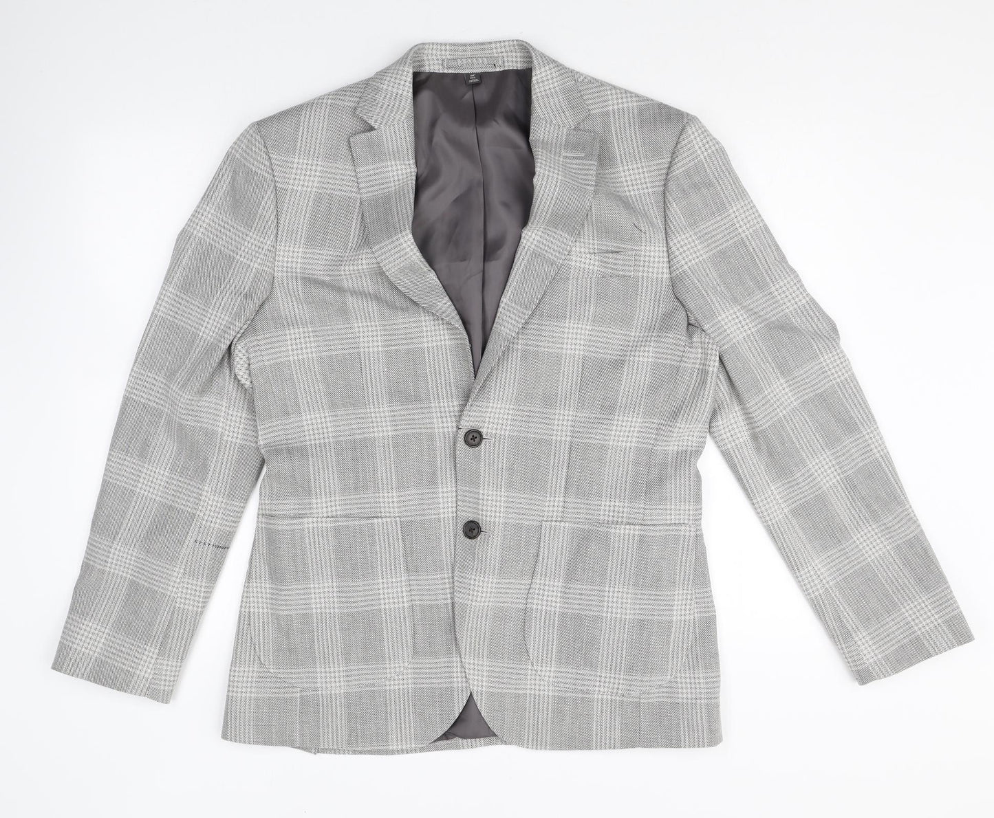 Mens UK Size 38 Marks and Spencer Regular Grey Suit Jacket