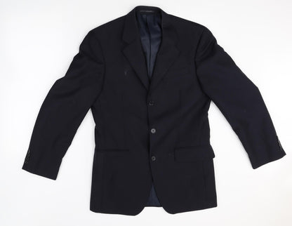 Mens UK Size 38 Scott & Taylor Regular Black Suit Jacket