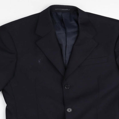 Mens UK Size 38 Scott & Taylor Regular Black Suit Jacket