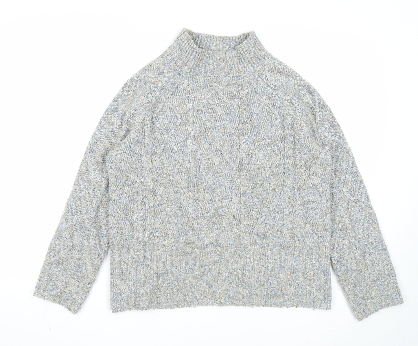 Womens UK Size S Per Una Grey Pullover Jumper