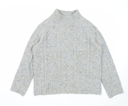 Womens UK Size S Per Una Grey Pullover Jumper