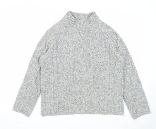 Womens UK Size S Per Una Grey Pullover Jumper