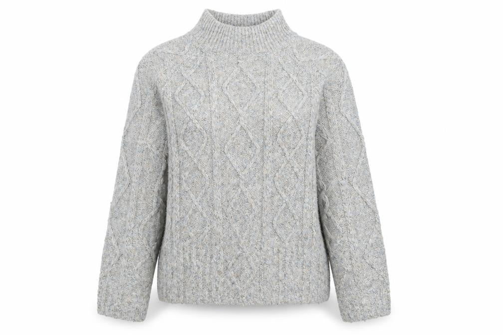 Womens UK Size S Per Una Grey Pullover Jumper