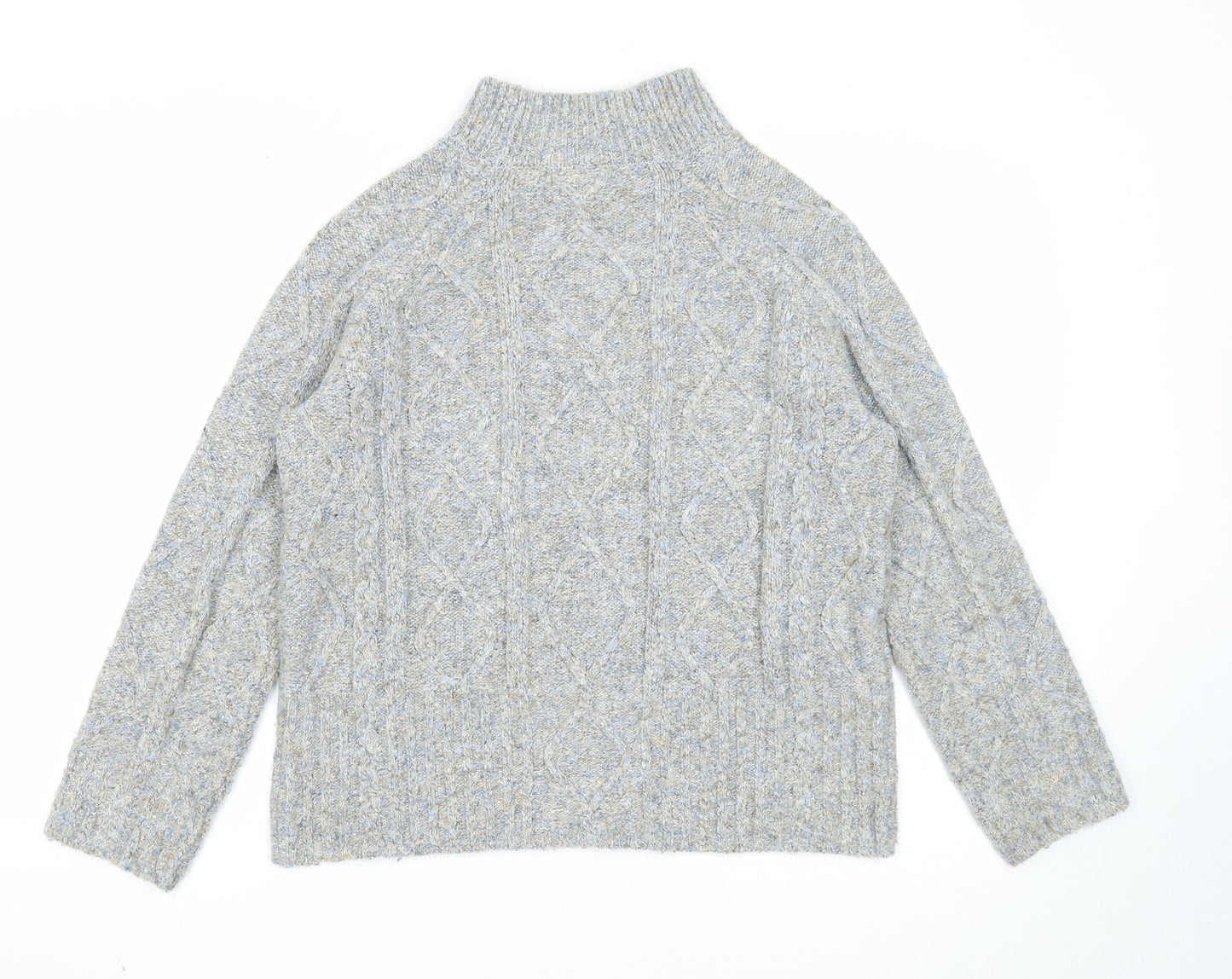 Womens UK Size S Per Una Grey Pullover Jumper
