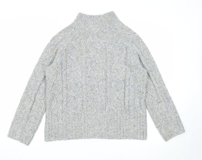 Womens UK Size S Per Una Grey Pullover Jumper
