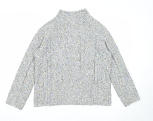 Womens UK Size S Per Una Grey Pullover Jumper