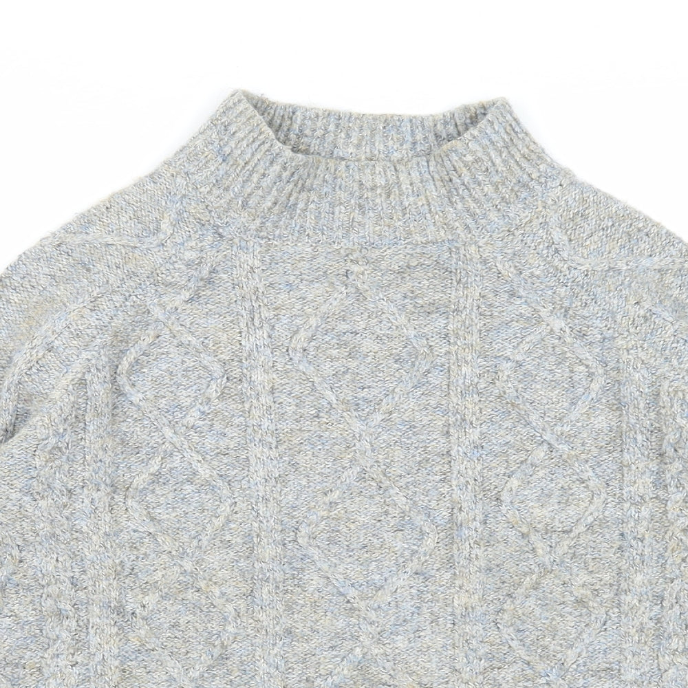 Womens UK Size S Per Una Grey Pullover Jumper