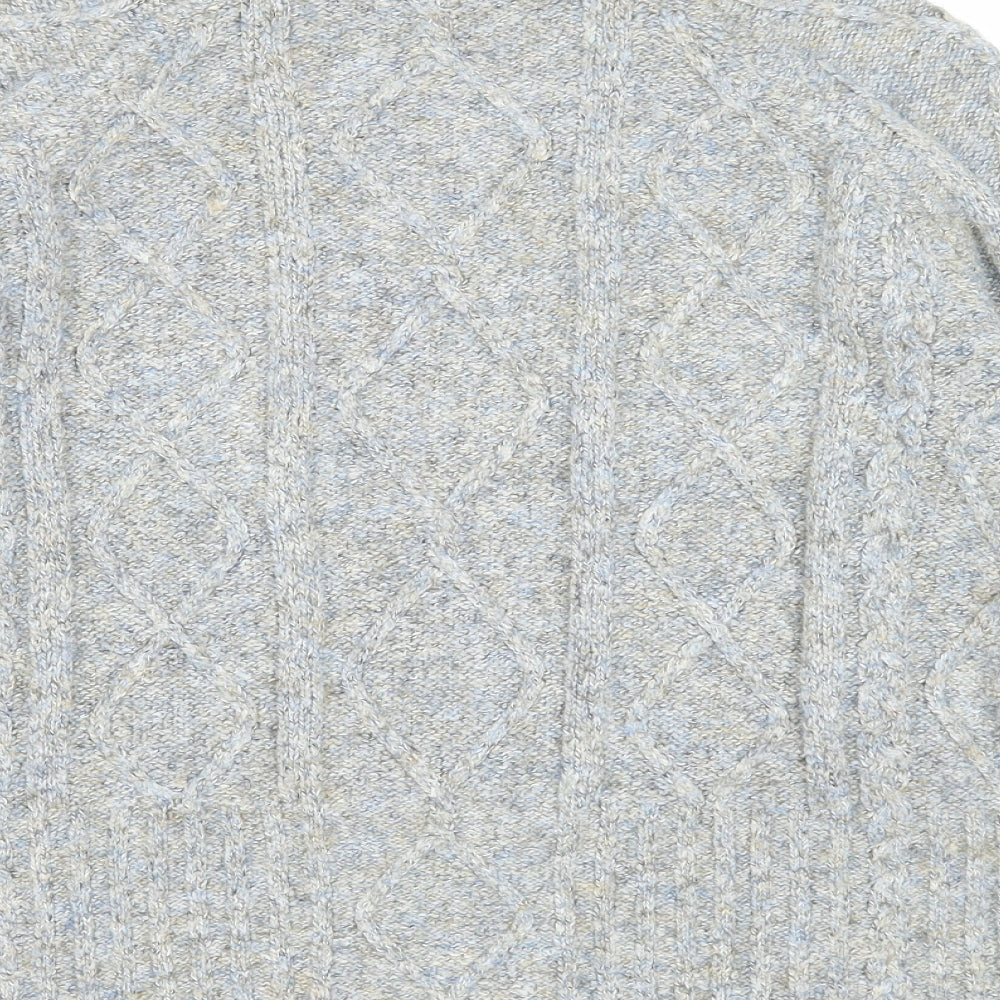 Womens UK Size S Per Una Grey Pullover Jumper