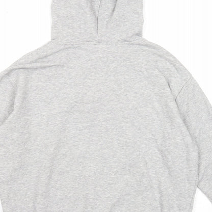 H&M Womens Grey Cotton Pullover Hoodie Size S Pullover - C'est La Vie