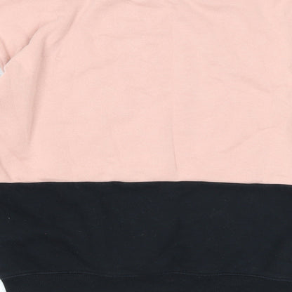 George Womens Multicoloured Colourblock Cotton Pullover Sweatshirt Size S Pullover - Pudsey