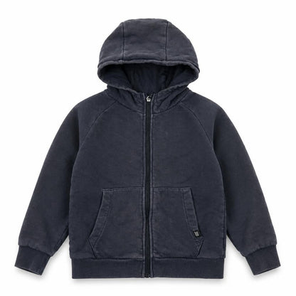 NEXT Boys Blue Cotton Full Zip Hoodie Size 6 Years Zip